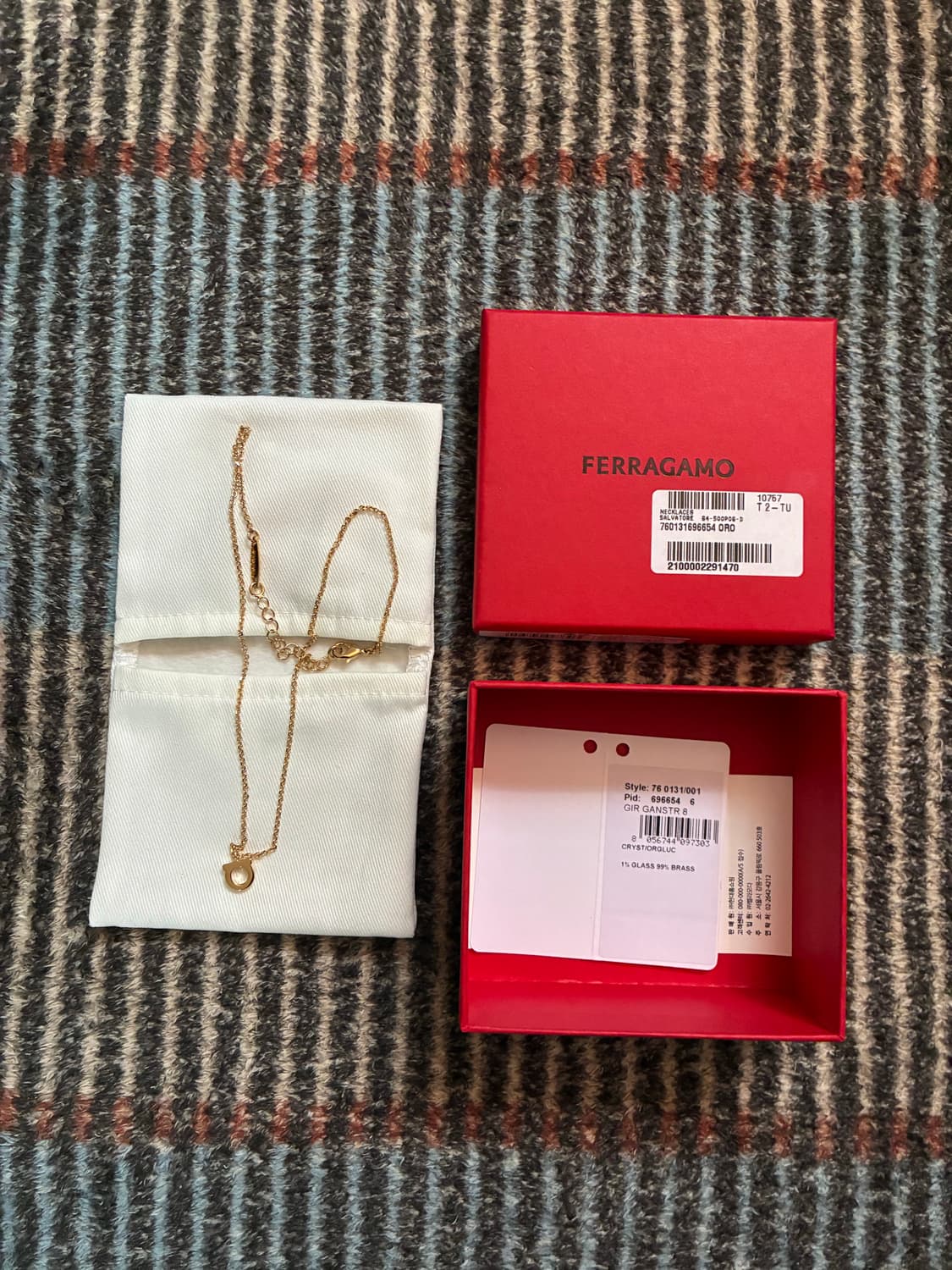 SALVATORE FERRAGAMO 목걸이 상품이미지1