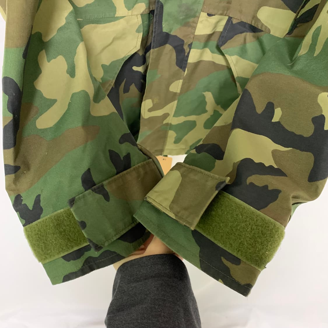 USA 빈티지 오버핏 베이프맛 카모 후드 바람막이 자켓 고프코어 아메카지 상품이미지10
