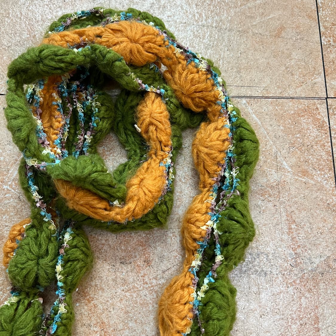 디테일 니트 머플러 목도리 상품이미지2