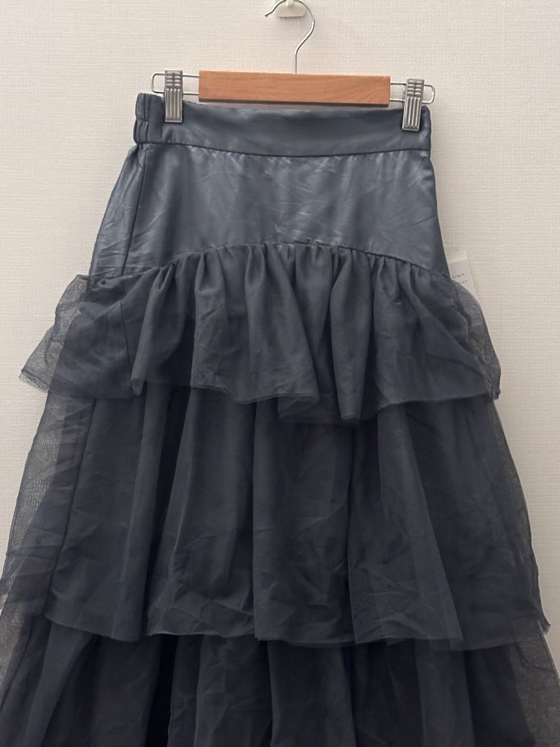 고스 블랙  캉캉 샤 스커트 상품이미지4