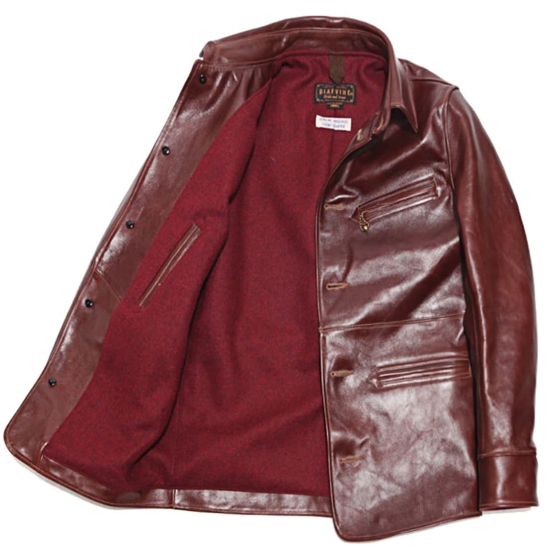 디아프바인 홀스레더자켓 카코트 - S size 상품이미지3