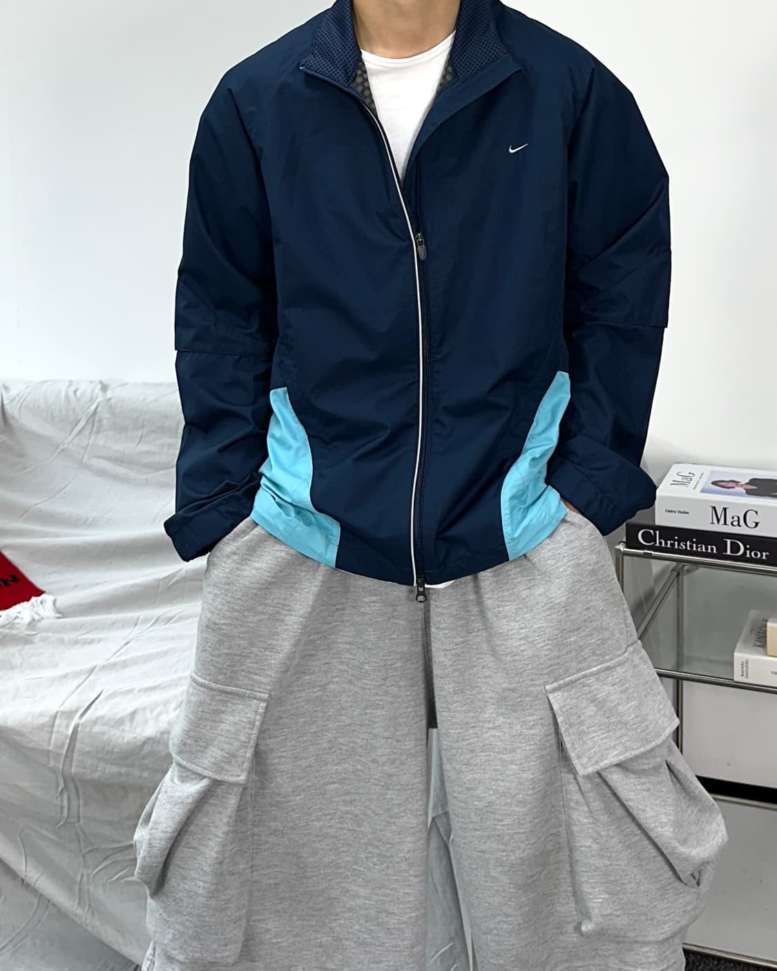 나이키 00s 올드스쿨 바람막이 XL 상품이미지1