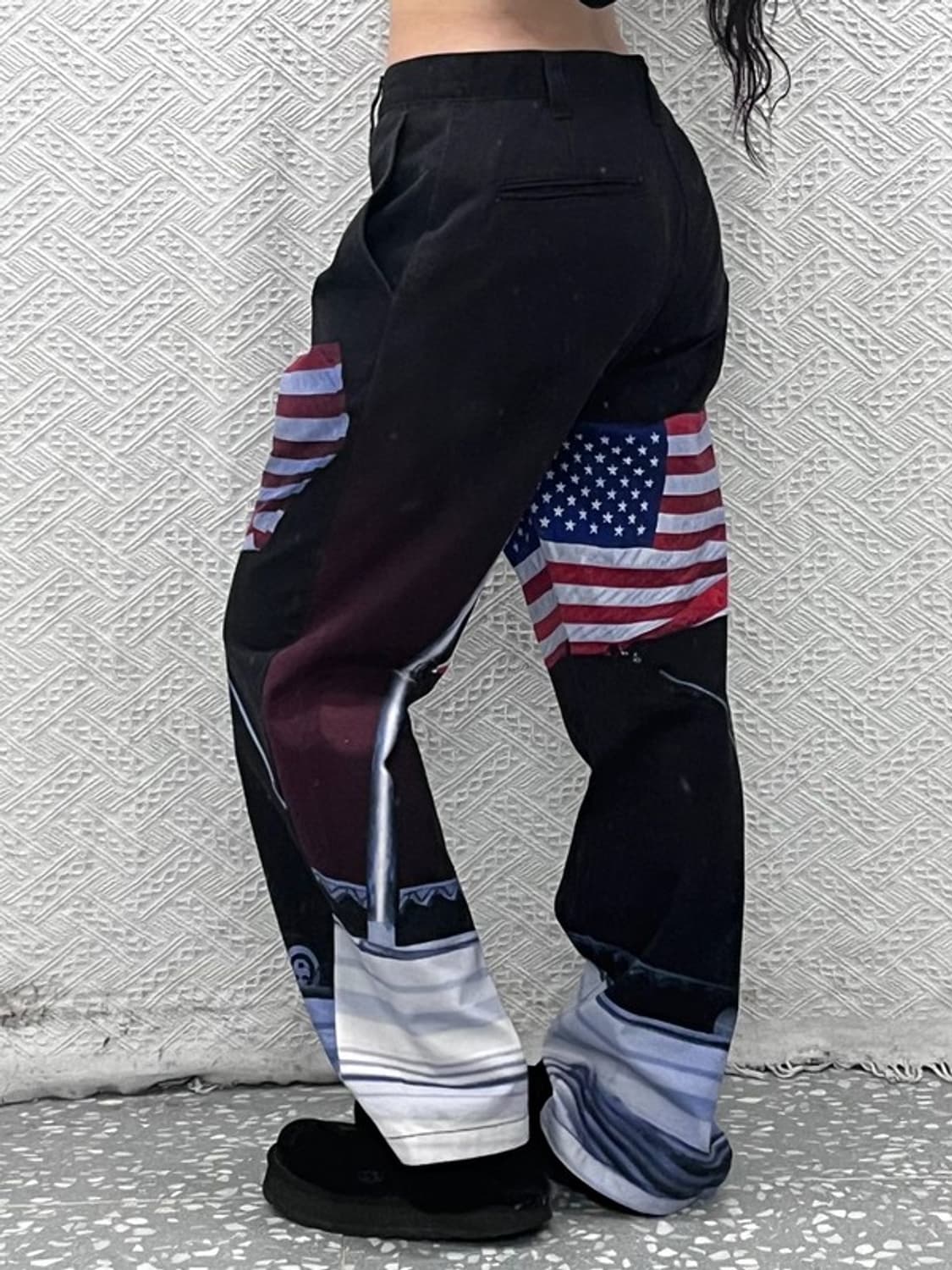 디스이즈네버댓 올드스쿨 키치 펑크 성조기 워크팬츠 M C10005 상품이미지2