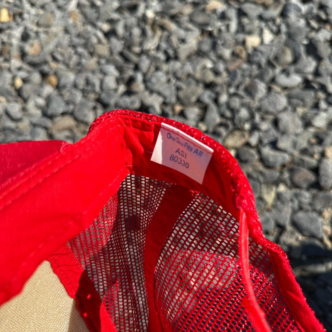 vintage wible's concrete trucker cap 상품이미지4