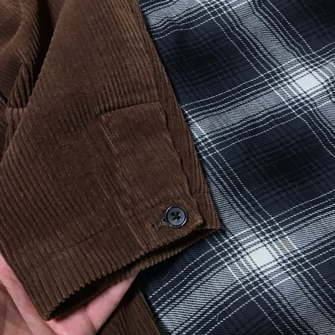 재팬 ciao panic 코듀로이 테일러드 자켓 오버핏 상품이미지2