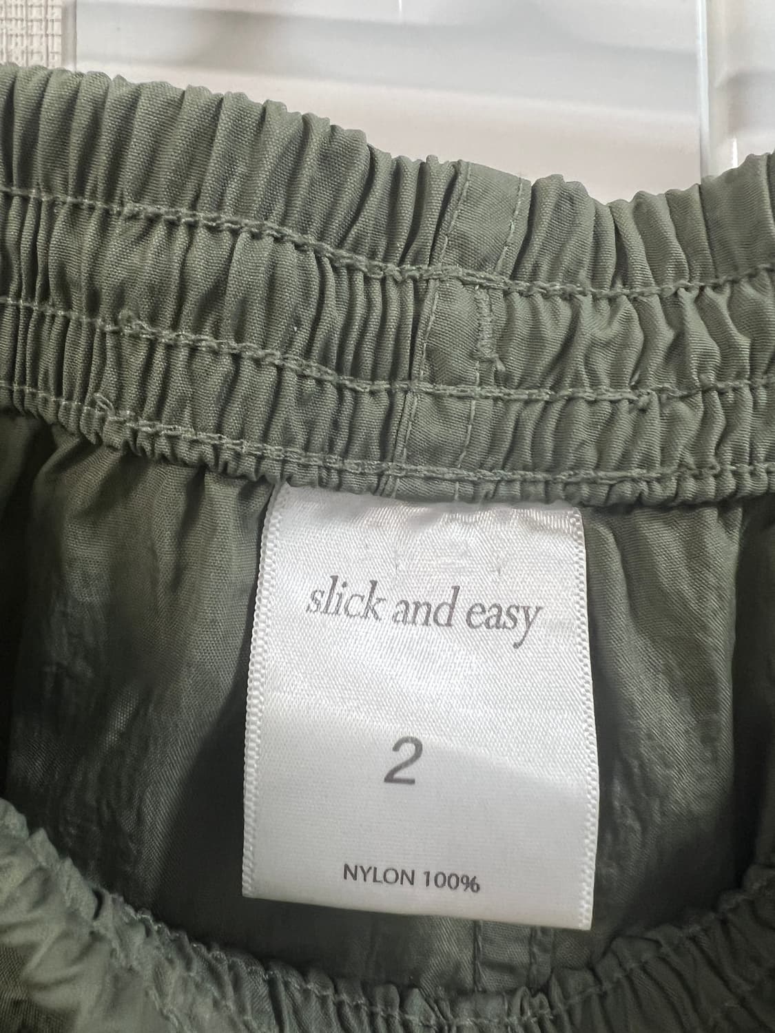 슬릭앤이지 로키팬츠 올리브 2 size 상품이미지3