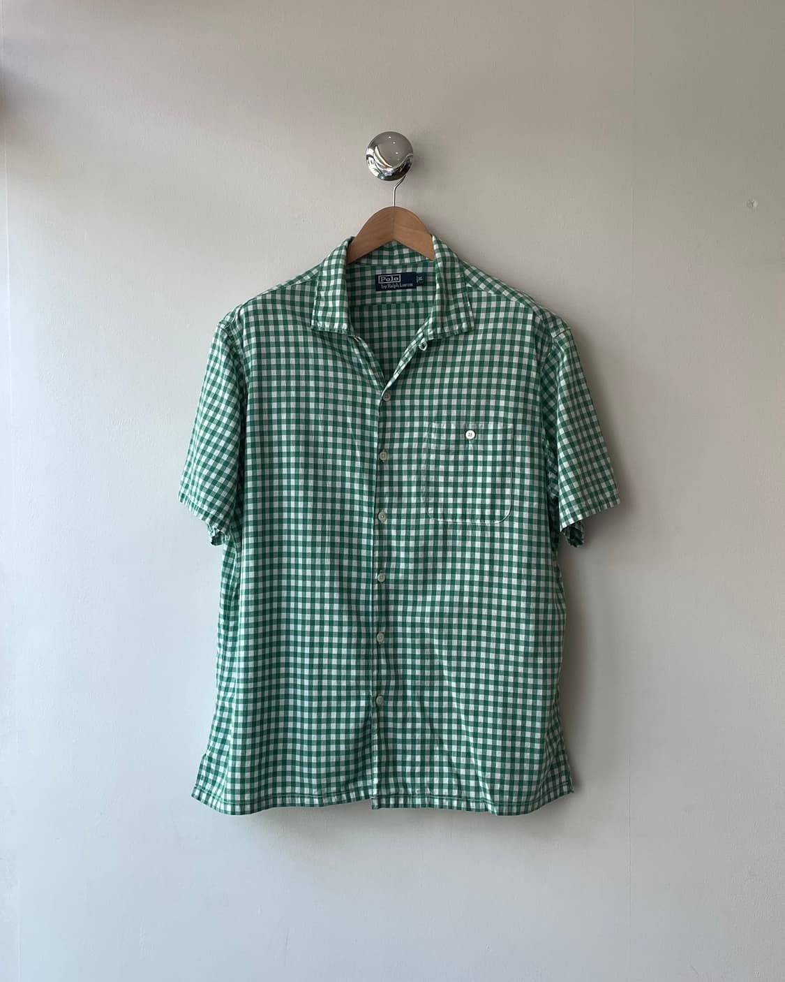 Polo RL Madras camp shirt 폴로 마드라스 캠프셔츠 상품이미지2
