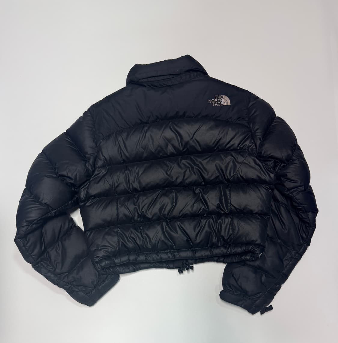 여성 노스페이스 700 커스텀 숏패딩 자켓 블랙 상품이미지2