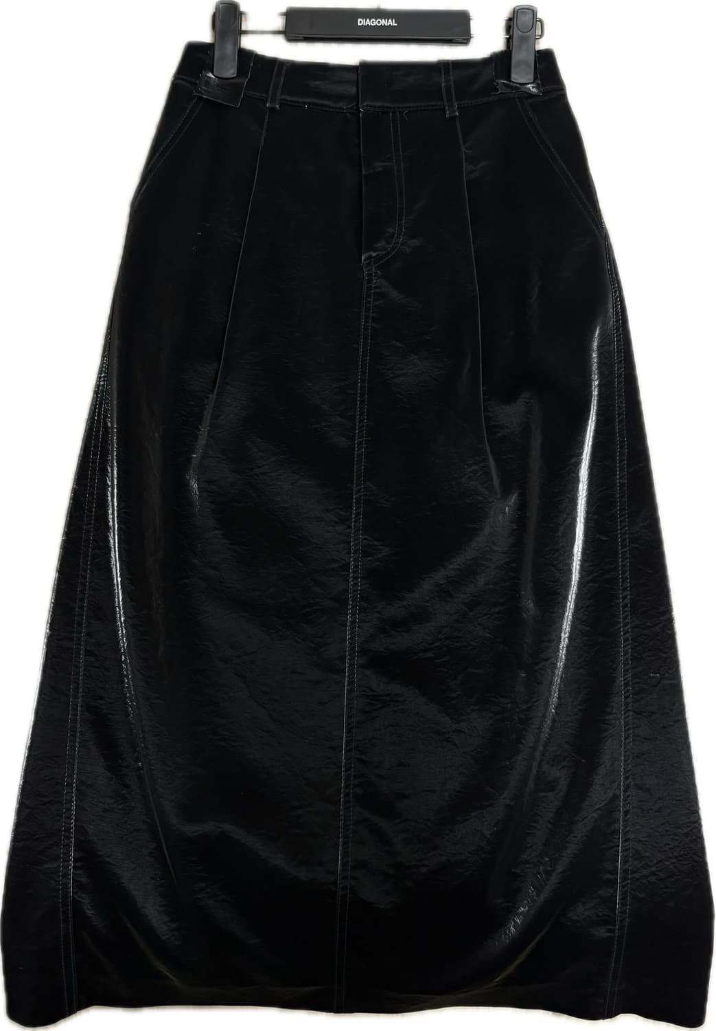 다이애그널 빅토리아 글로시 스커트 상품이미지2