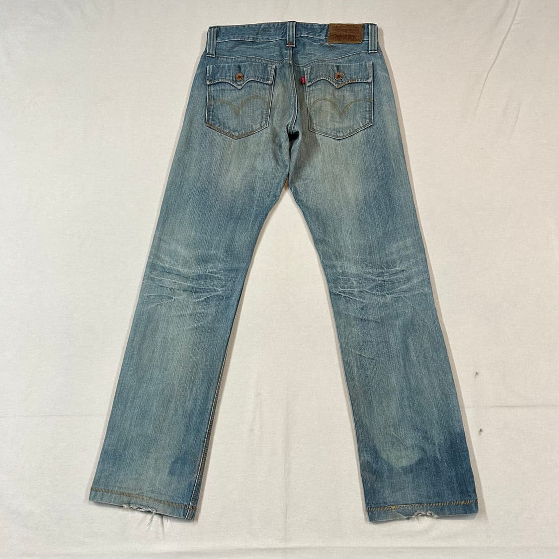 32inch) 리바이스 701 슬림 스트레이트 데님 청바지 상품이미지1