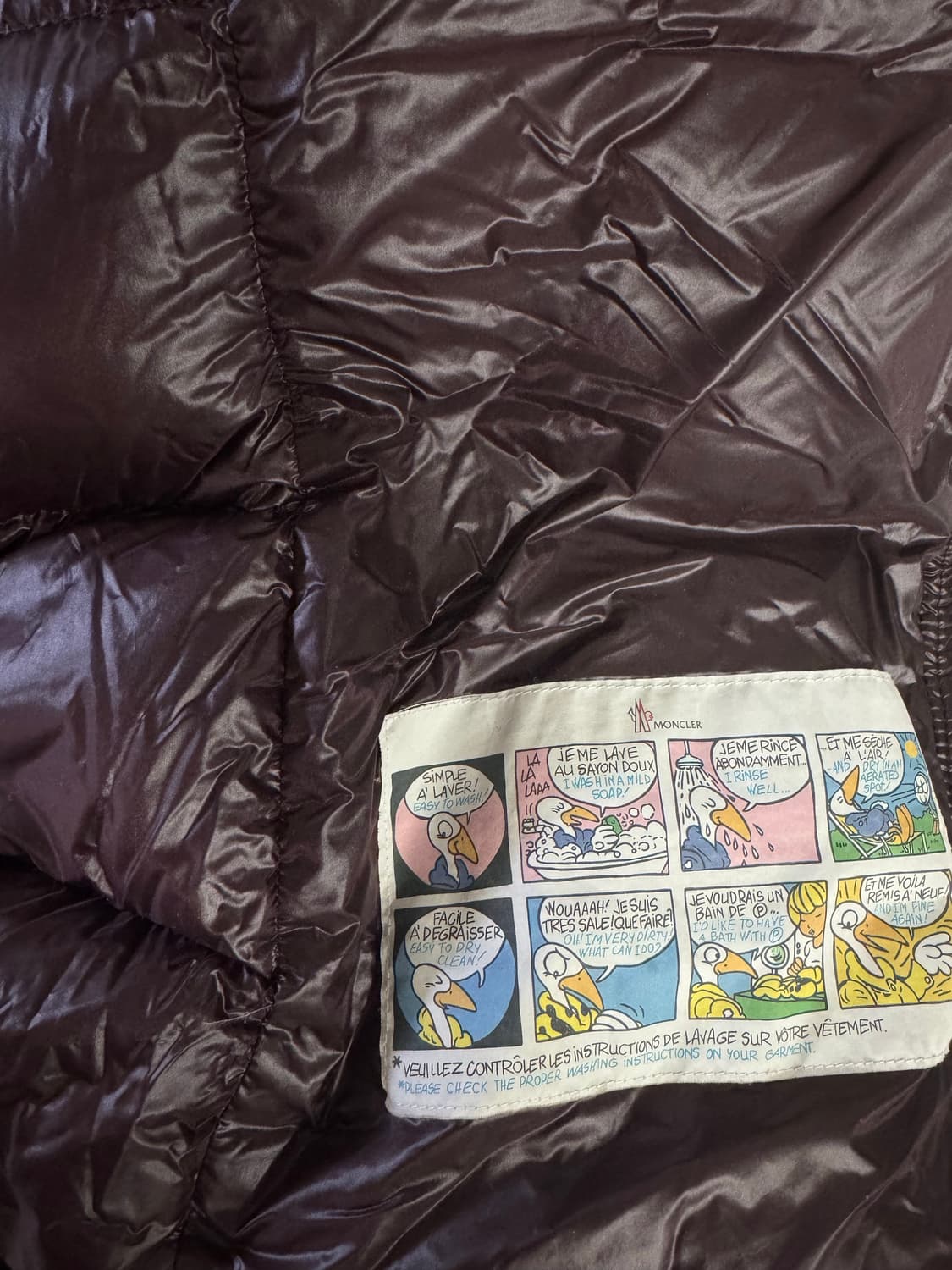 몽클레어 패딩 버건디 (여성) 상품이미지5