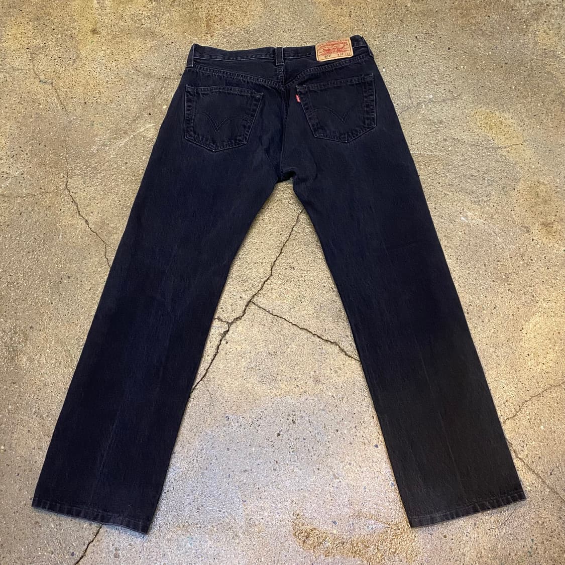 미국 빈티지 리바이스 501 블랙진 청바지 상품이미지4