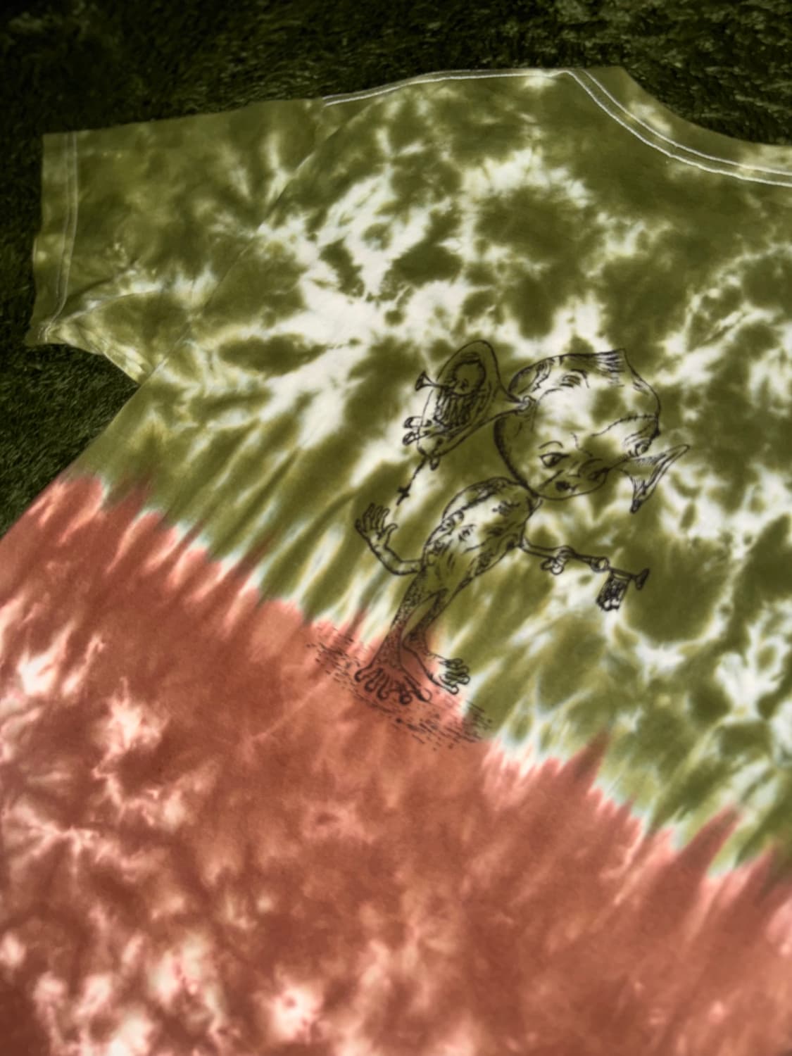 [2] NADA NOT NADA 나다낫나다 타이다이 튜블러 티셔츠 상품이미지9