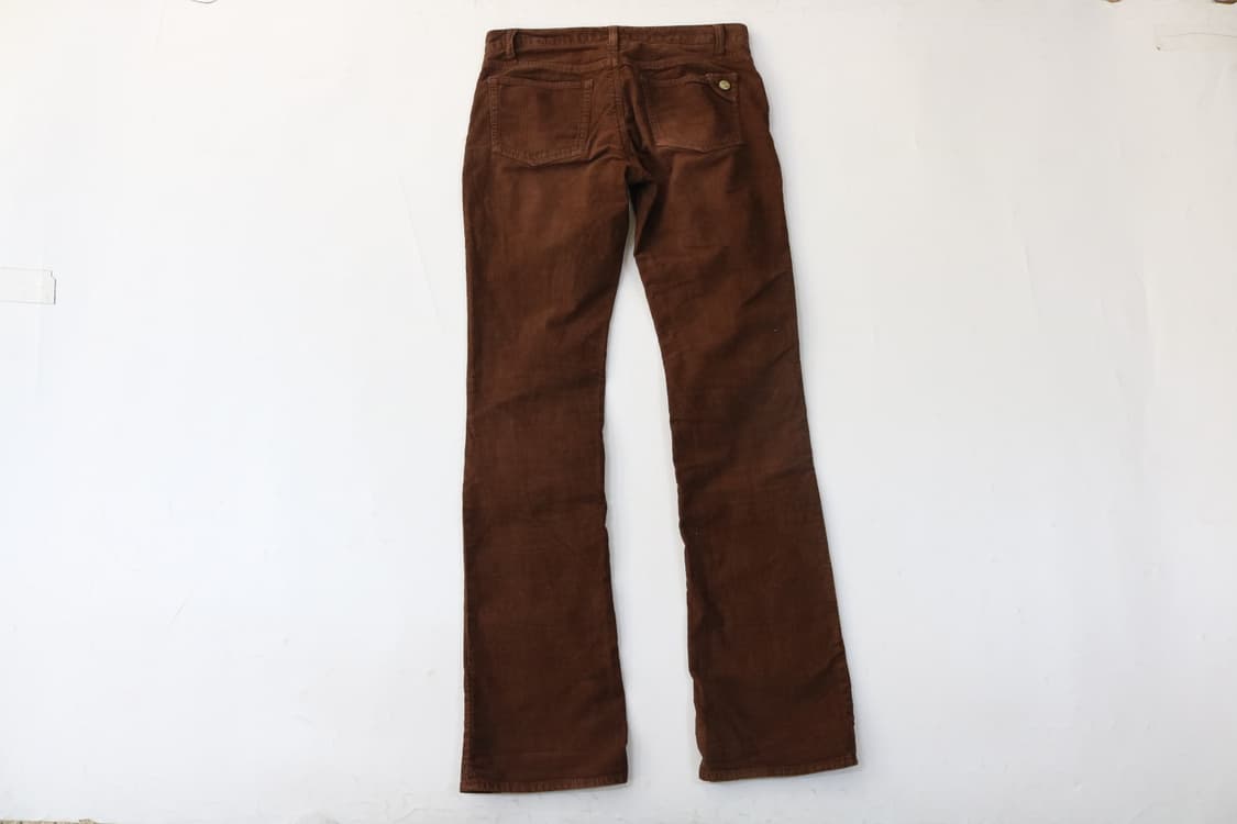 GAP 갭 빈티지 다크 브라운 코듀로이 데미 부츠컷 팬츠 (4) 상품이미지7
