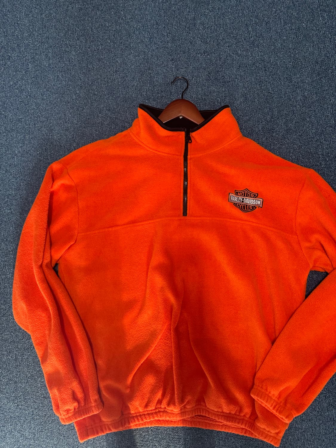 할리데이비슨 후리스 반집업  상품이미지1