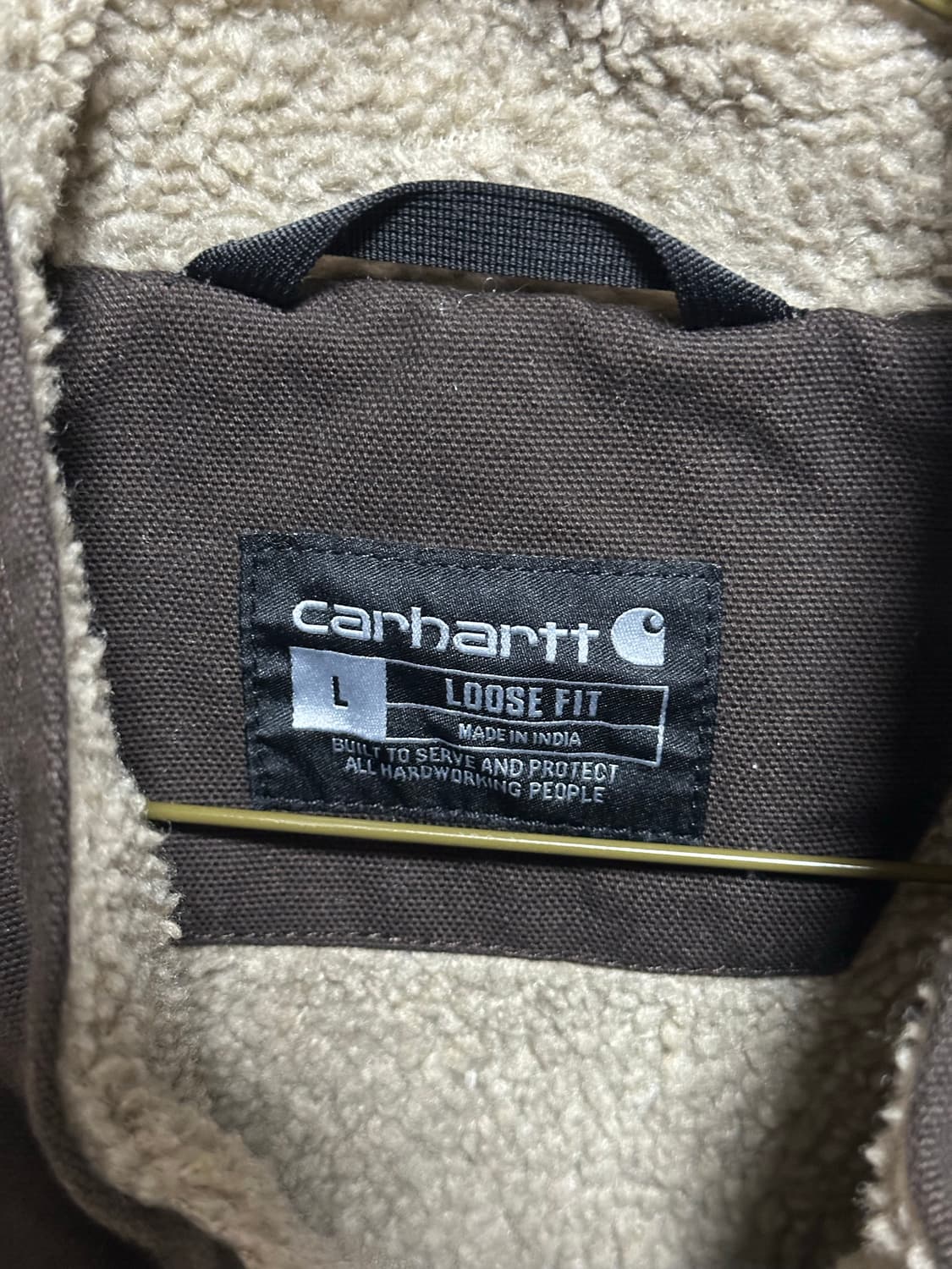 칼하트 덕 셰르파 베스트 판매합니다 상품이미지2