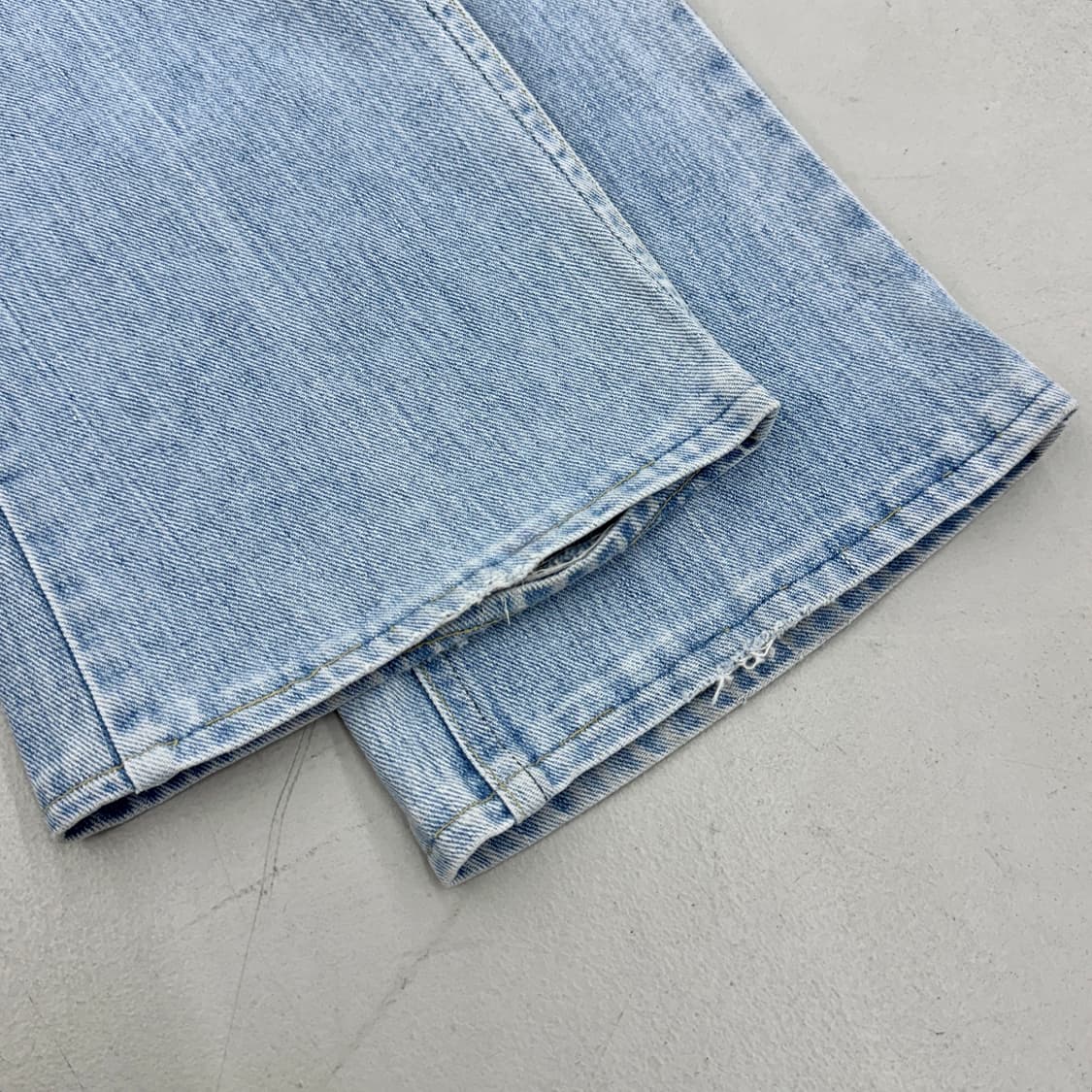 LEE 리 00s USA 부츠컷 워싱 플레어 데님팬츠 상품이미지7