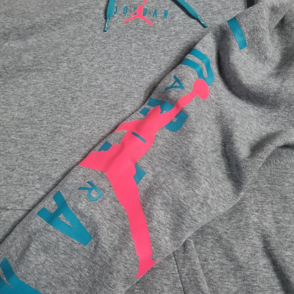 나이키 조던 점프맨 회색 후드 티셔츠 xl 110 빅사이즈 빈티지 상품이미지4