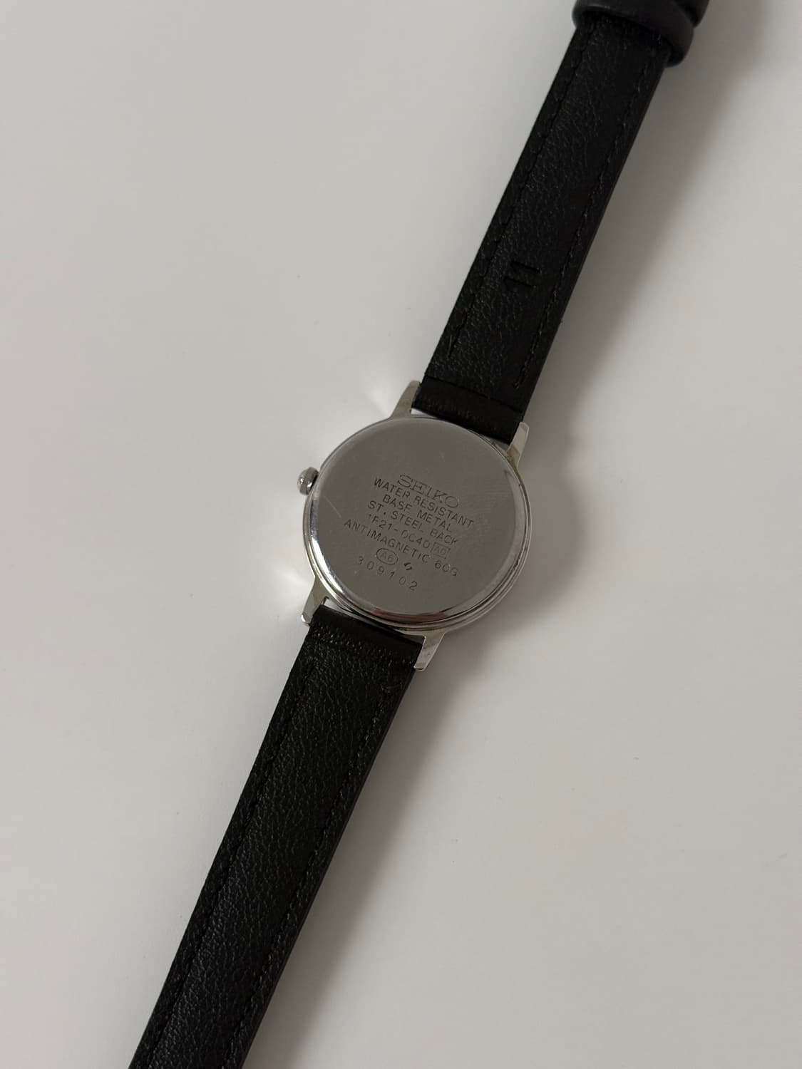 세이코 1990년도 빈티지 시계 Avenue 실버 쿼츠 여성 상품이미지7