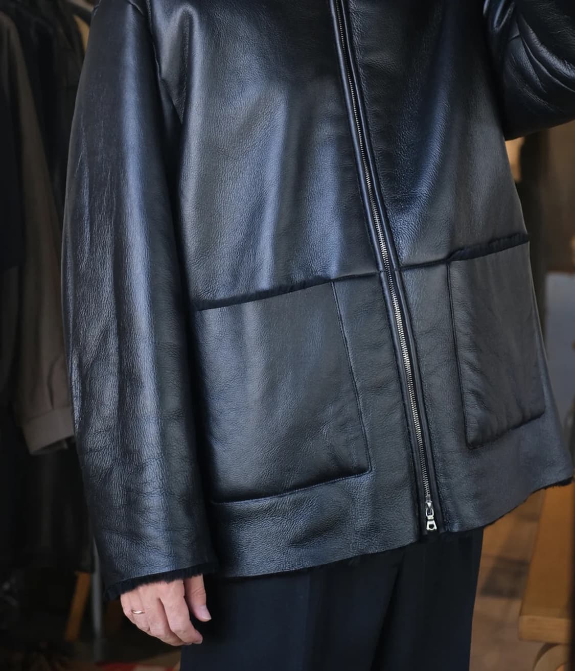 슈타인 ssstein 컷오프 무통 자켓 S사이즈 상품이미지5