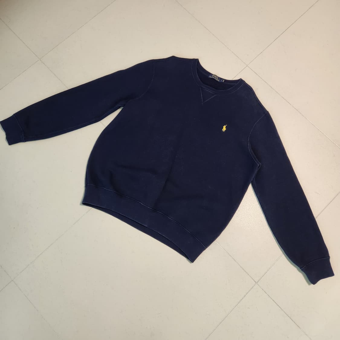 폴로랄프로렌 네이비 기모 맨투맨 상품이미지2