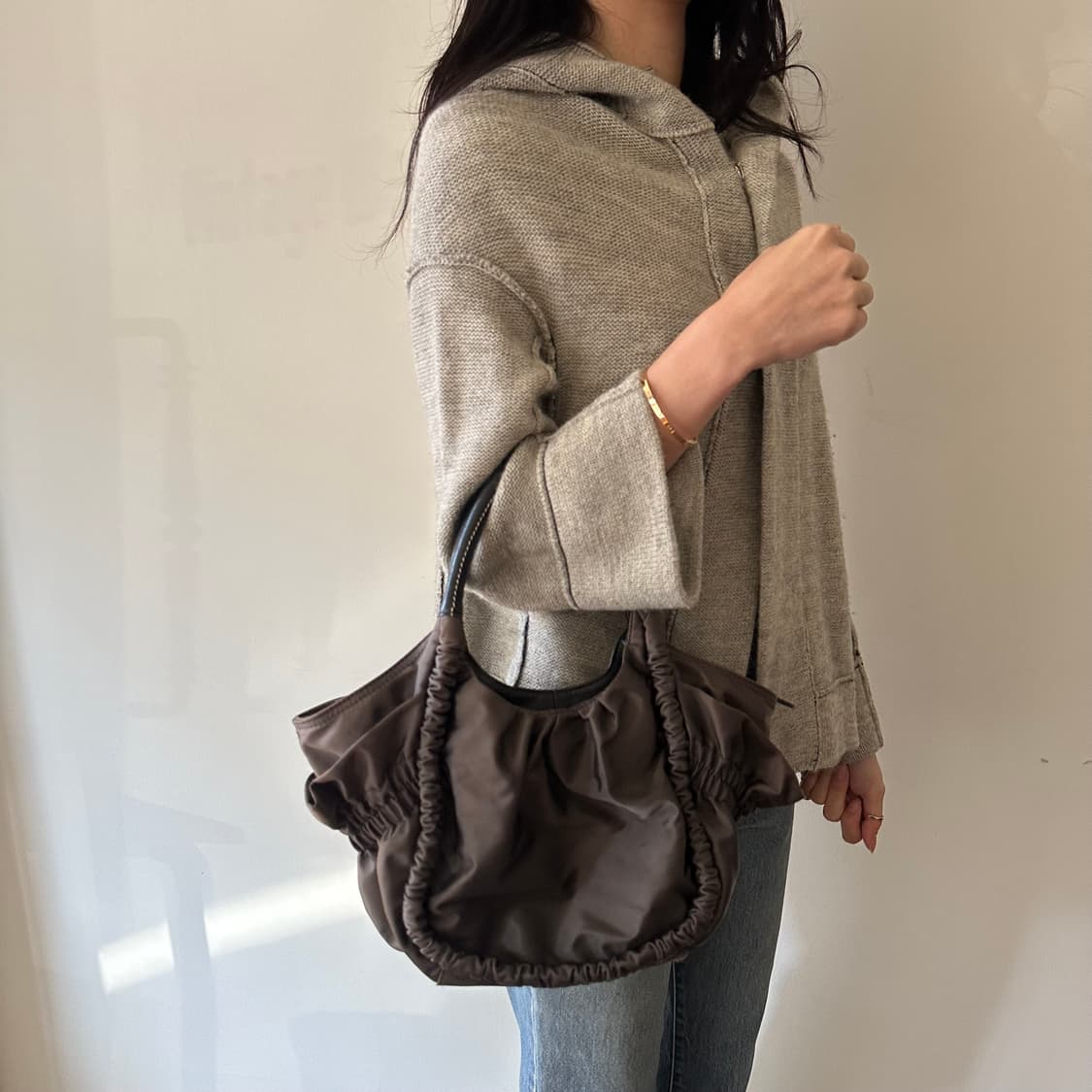 요지야마모토 Y'saccs 나일론 토트백 상품이미지3