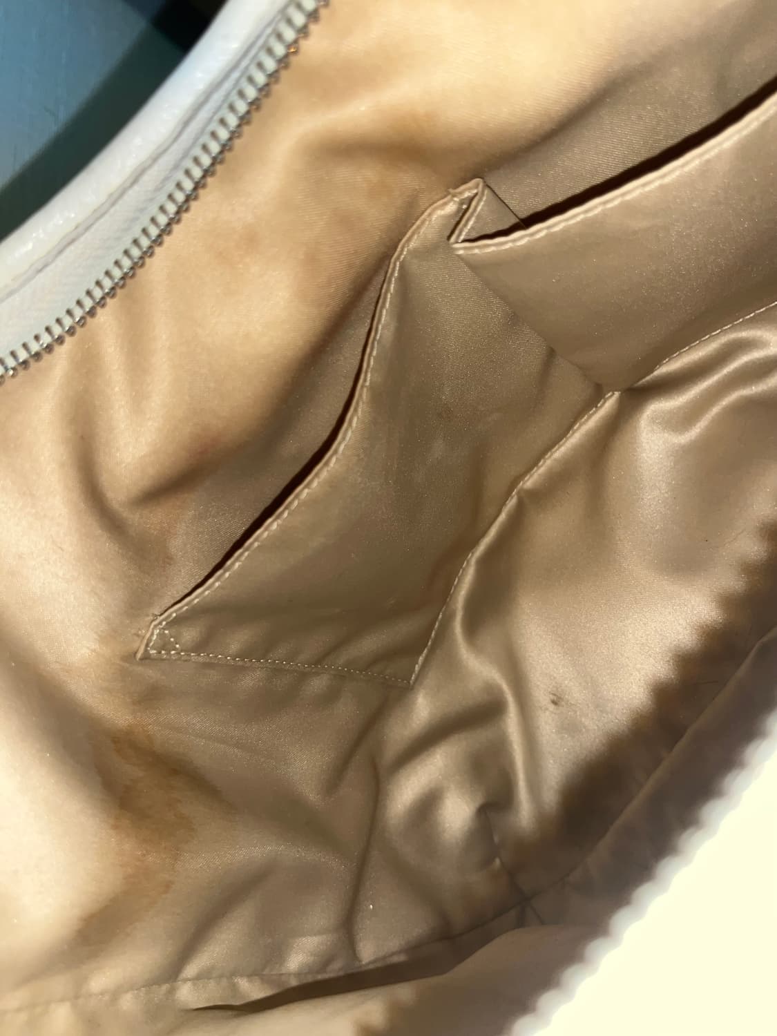 Rare🩵코치 스트라이프 블루 소호백 상품이미지9