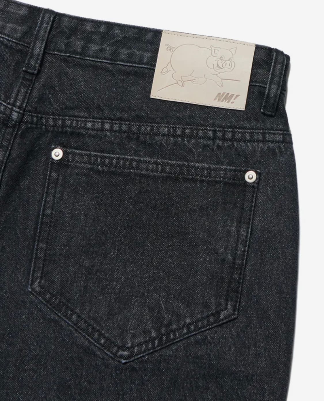 노메뉴얼 T.W 데님 곱창진 상품이미지4