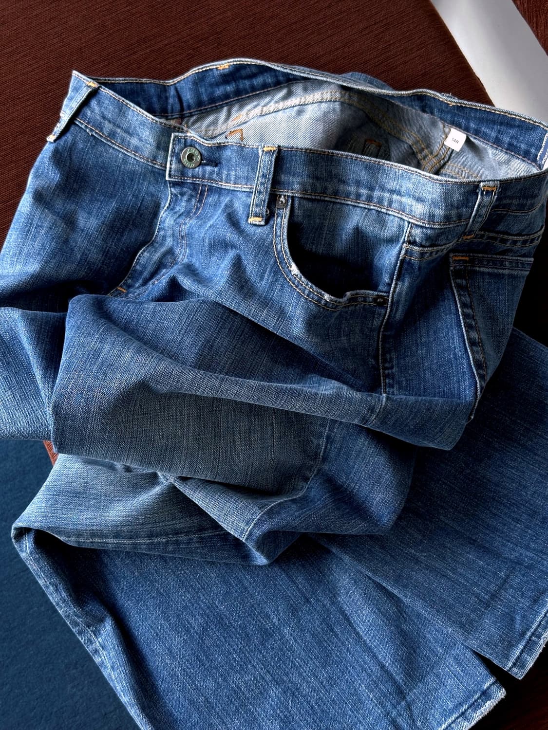 5pkt semi flare design denim pants 상품이미지1
