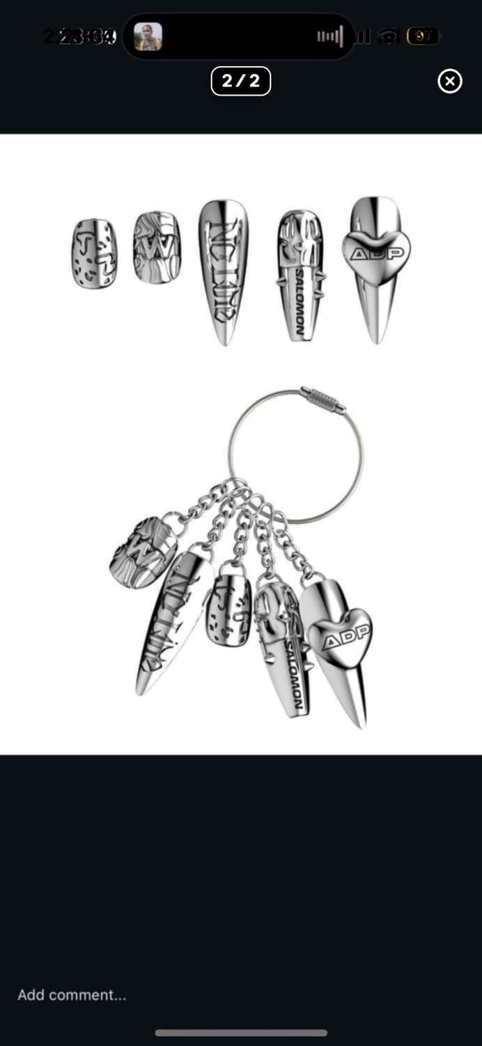 살로몬 올데프 키링 상품이미지2