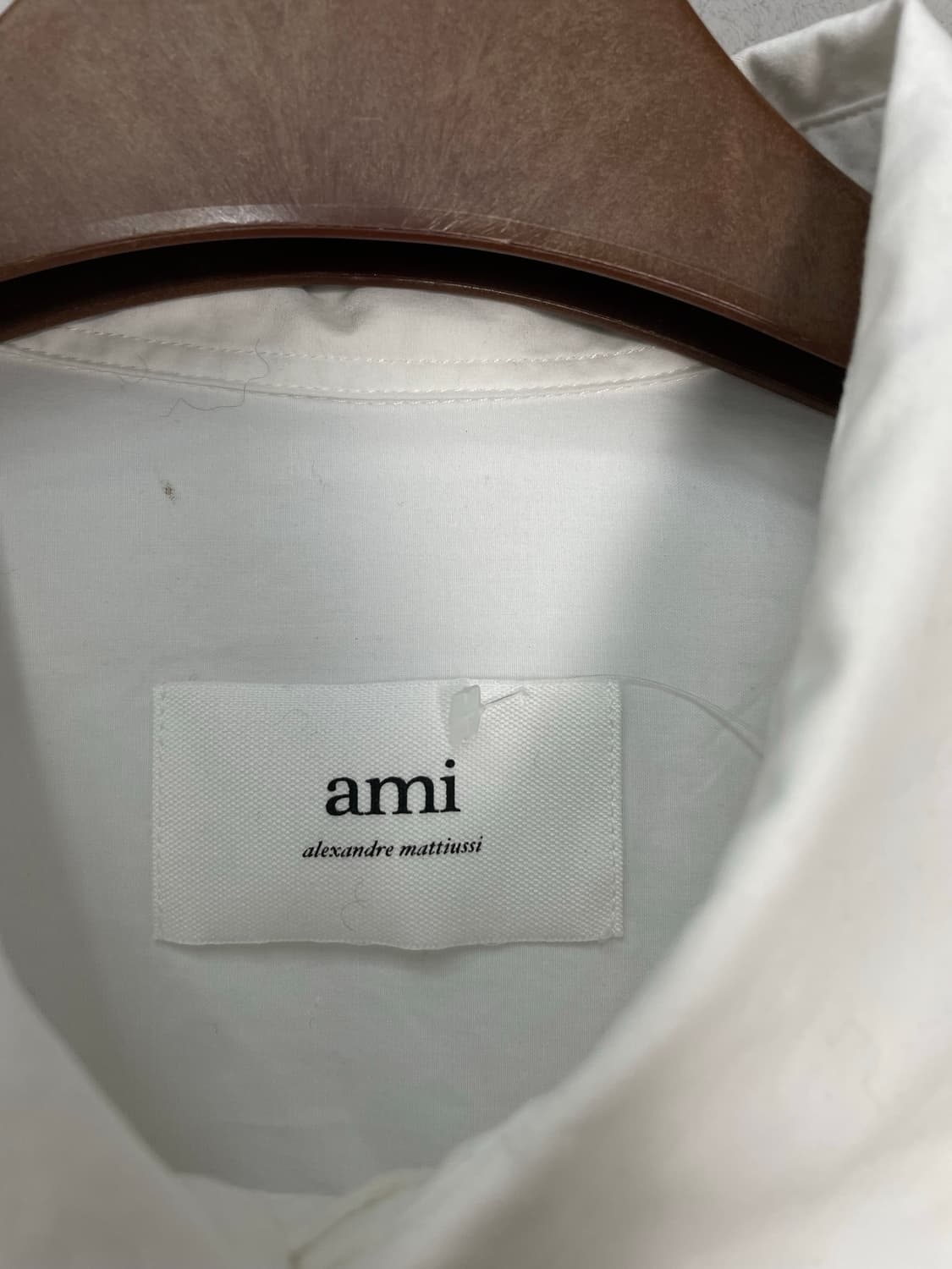 아미 드로스트링 화이트 셔츠 H2138 상품이미지4