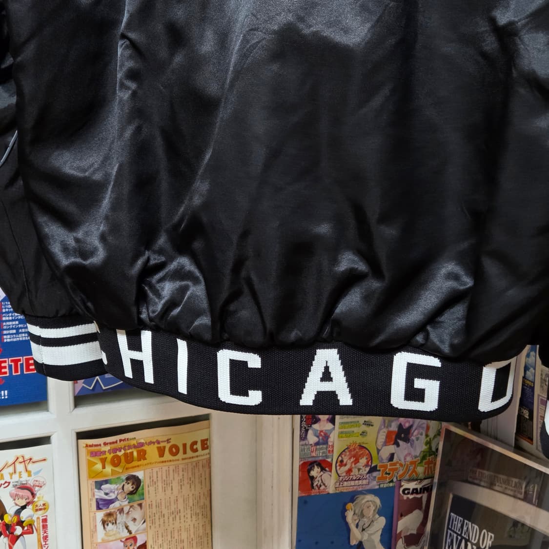 00S 엠엘비 시카고 레이어드 후드 스타디움 바시티 상품이미지9