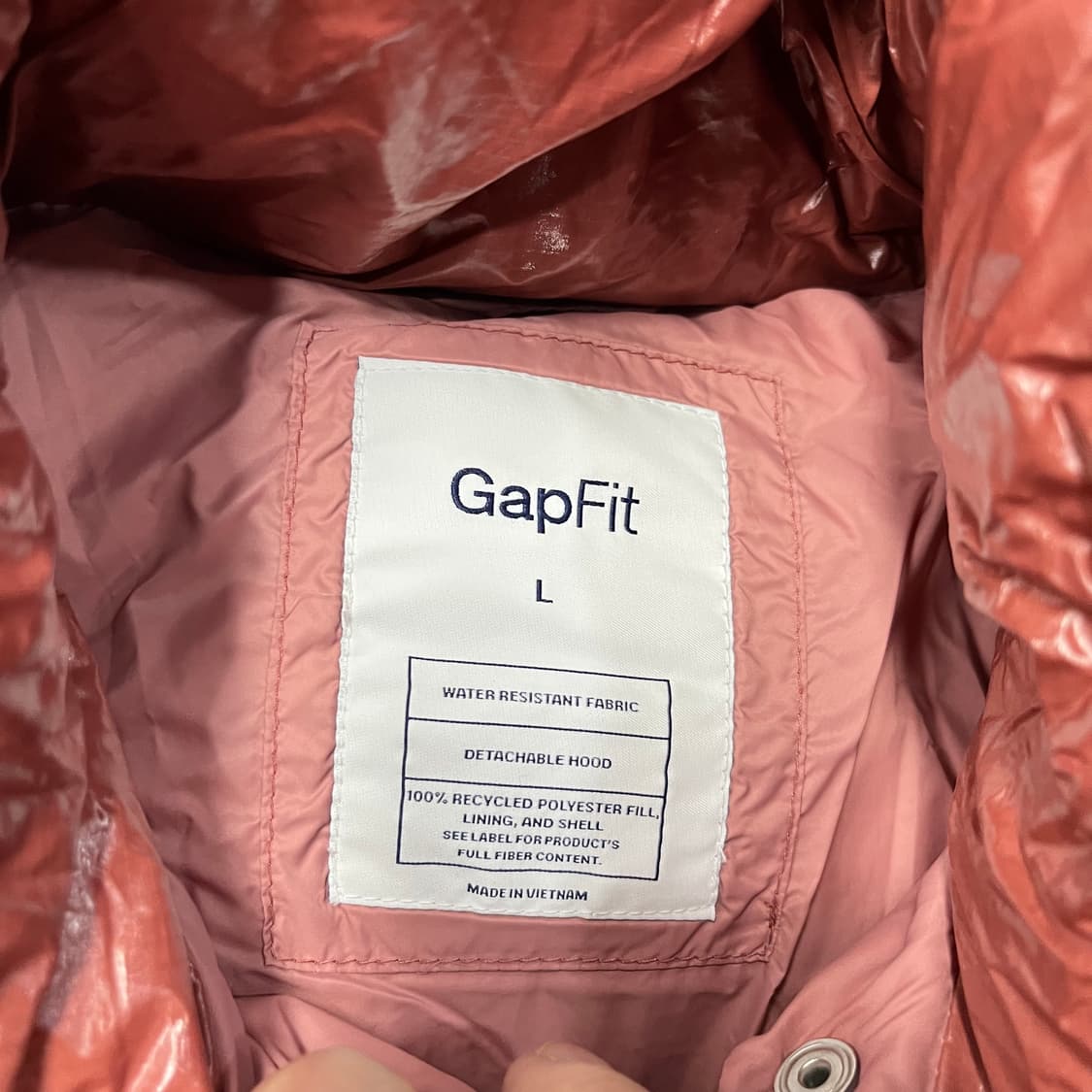 갭 크롭 패딩 상품이미지4