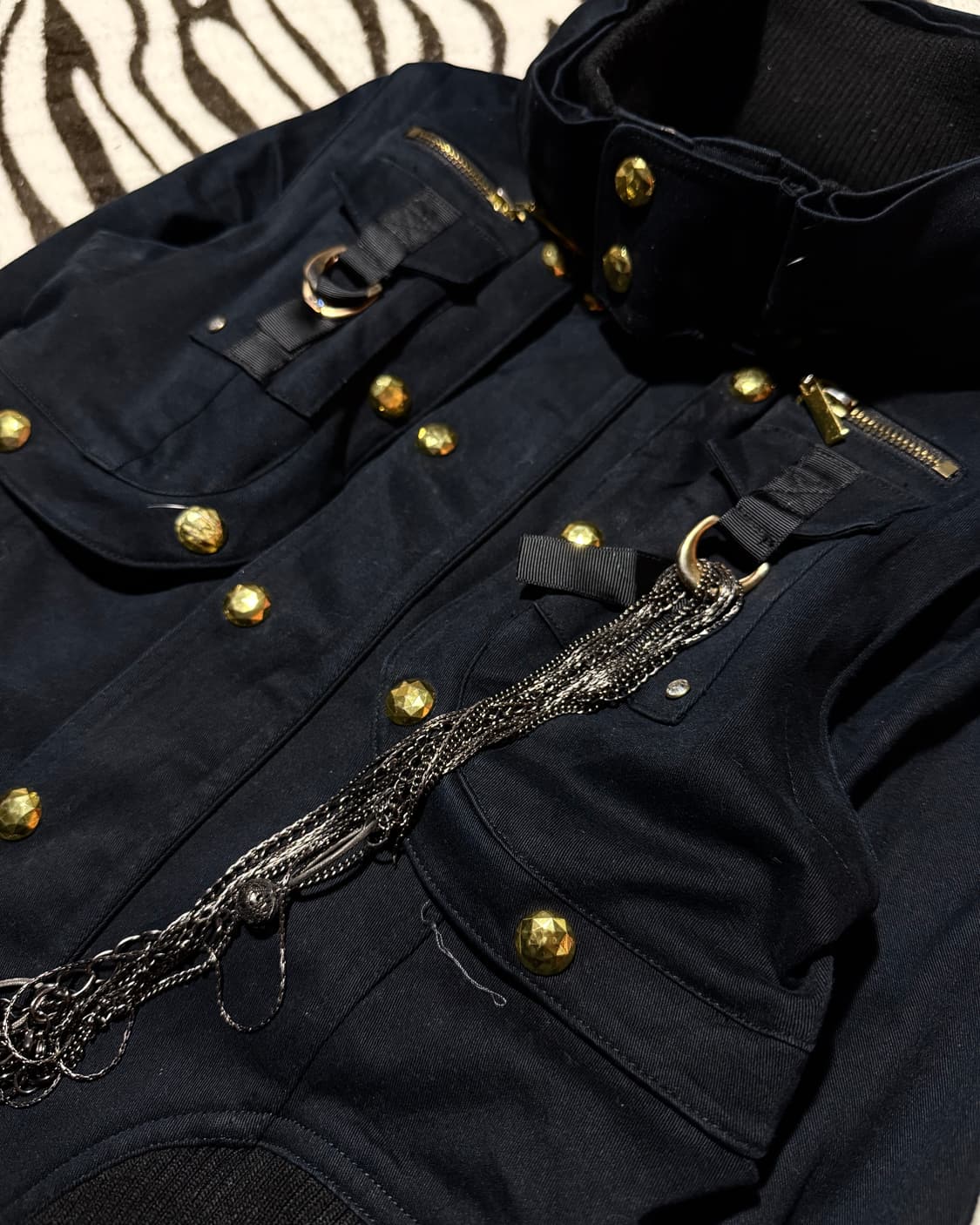 Mars gimmick gold button jacket 상품이미지7
