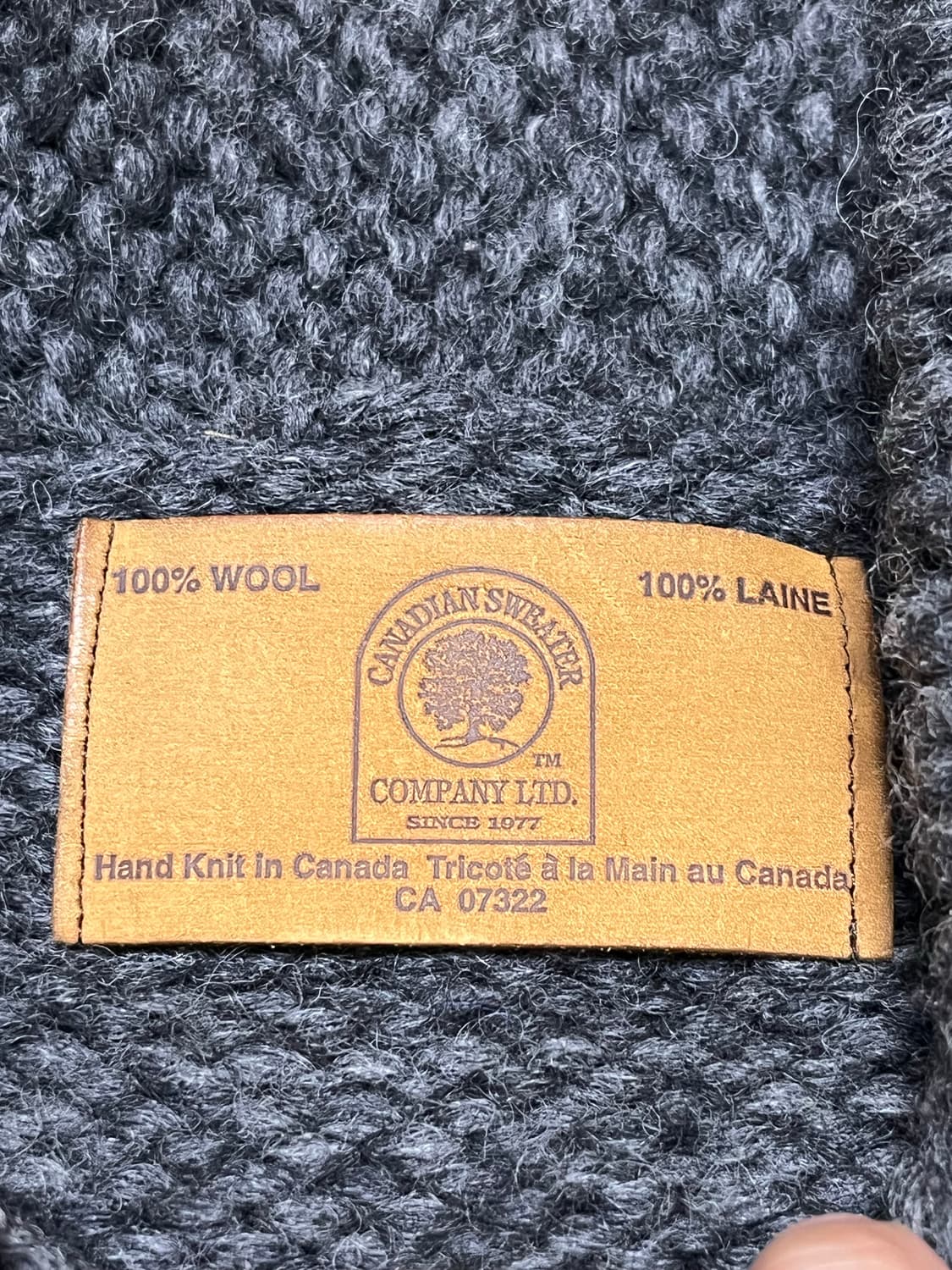 카나타 캐네디언 스웨터 늑대 코위찬 100 상품이미지5