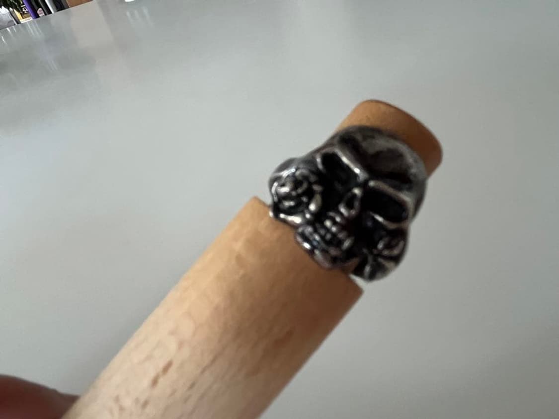 06SS 넘버나인 아카이브 스컬 해골 반지 상품이미지1