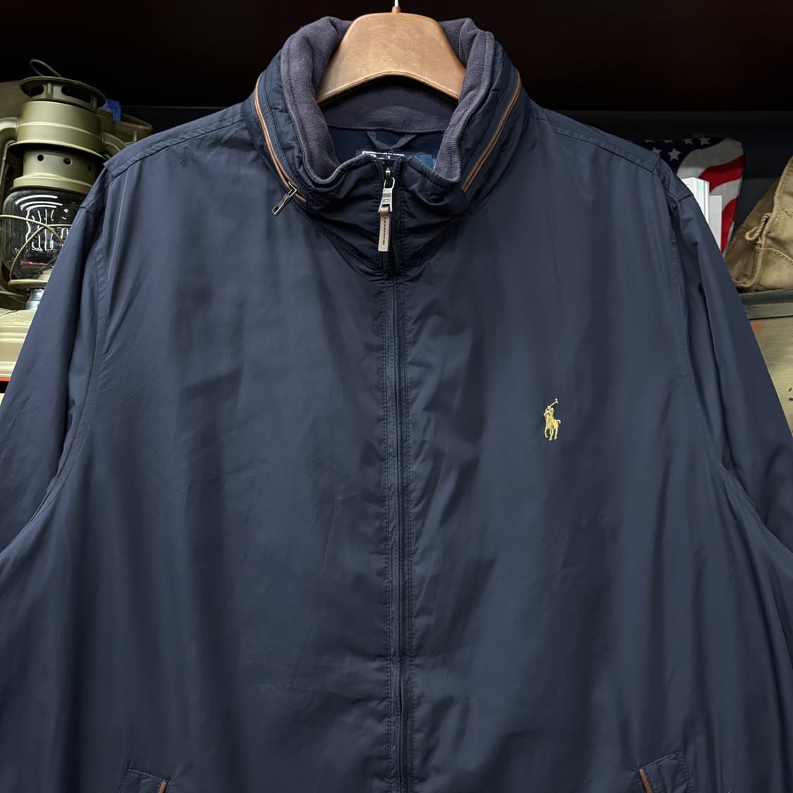 폴로 랄프로렌 페리자켓 윈드브레이커 나일론 블루종 스윙탑 N74 상품이미지3