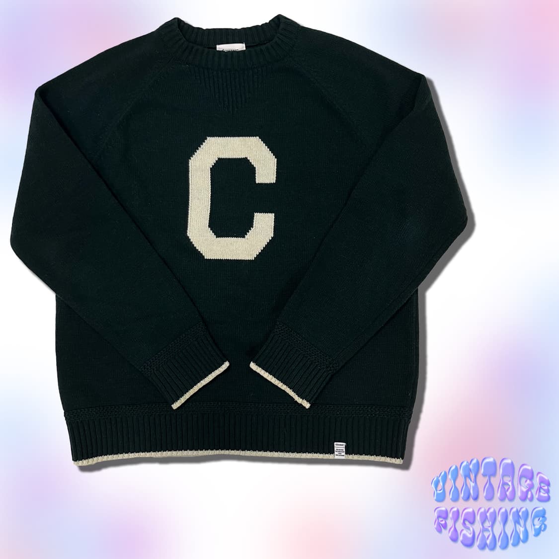 🎣[COVERNAT] 커버낫 로고 니트 상품이미지1