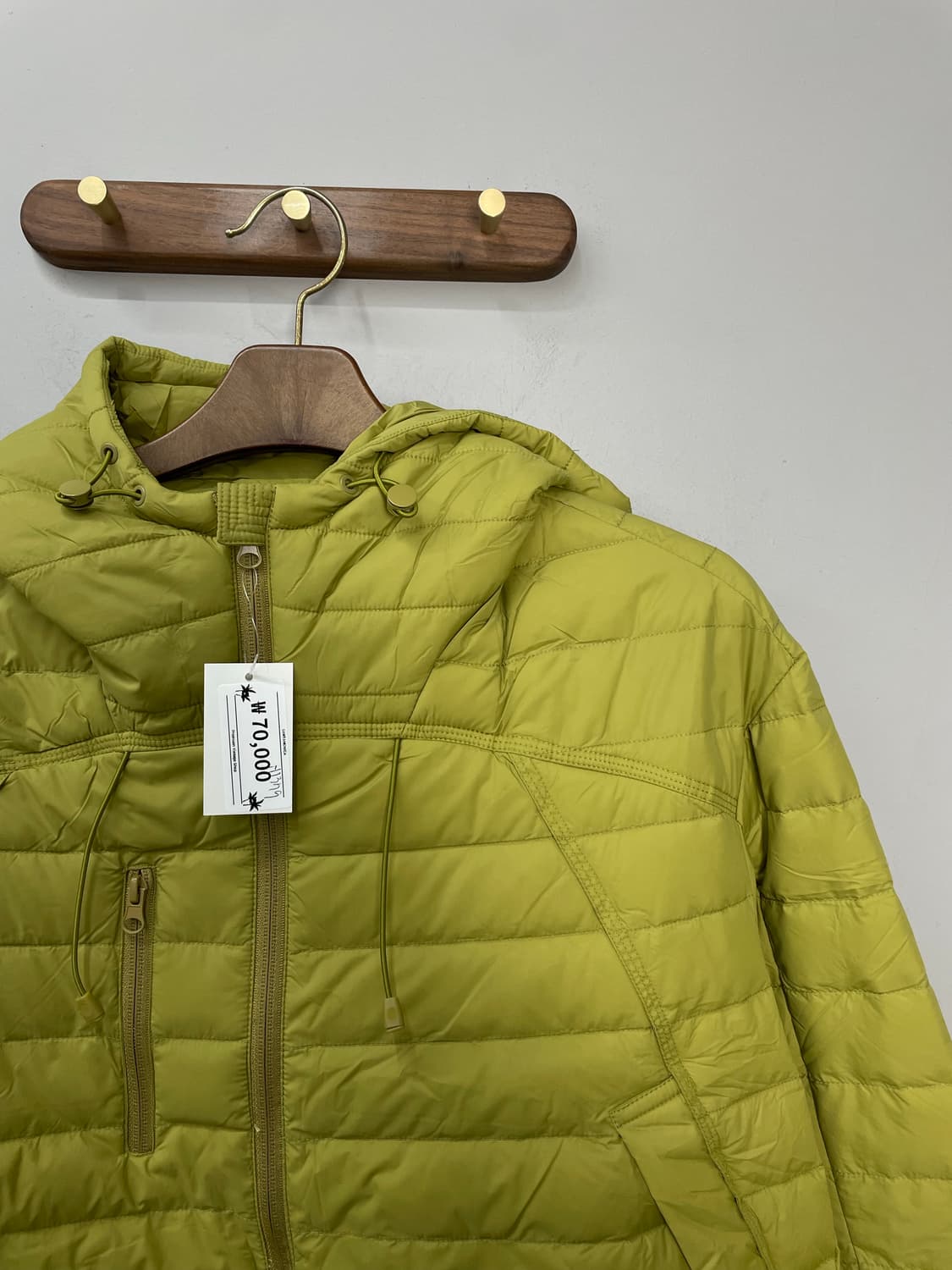 빈티지 라이트 후드 경량 패딩 H1379 상품이미지3