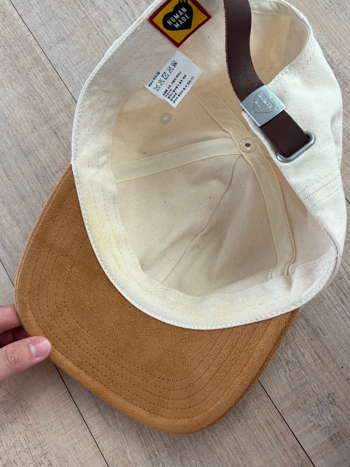 휴먼메이드 6-패널 트윌 캡 화이트 상품이미지5