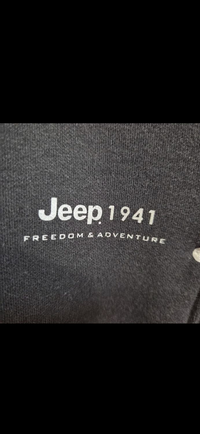 Jeep 지프 블랙 기모 후드집업 자켓 L(100) 상품이미지4