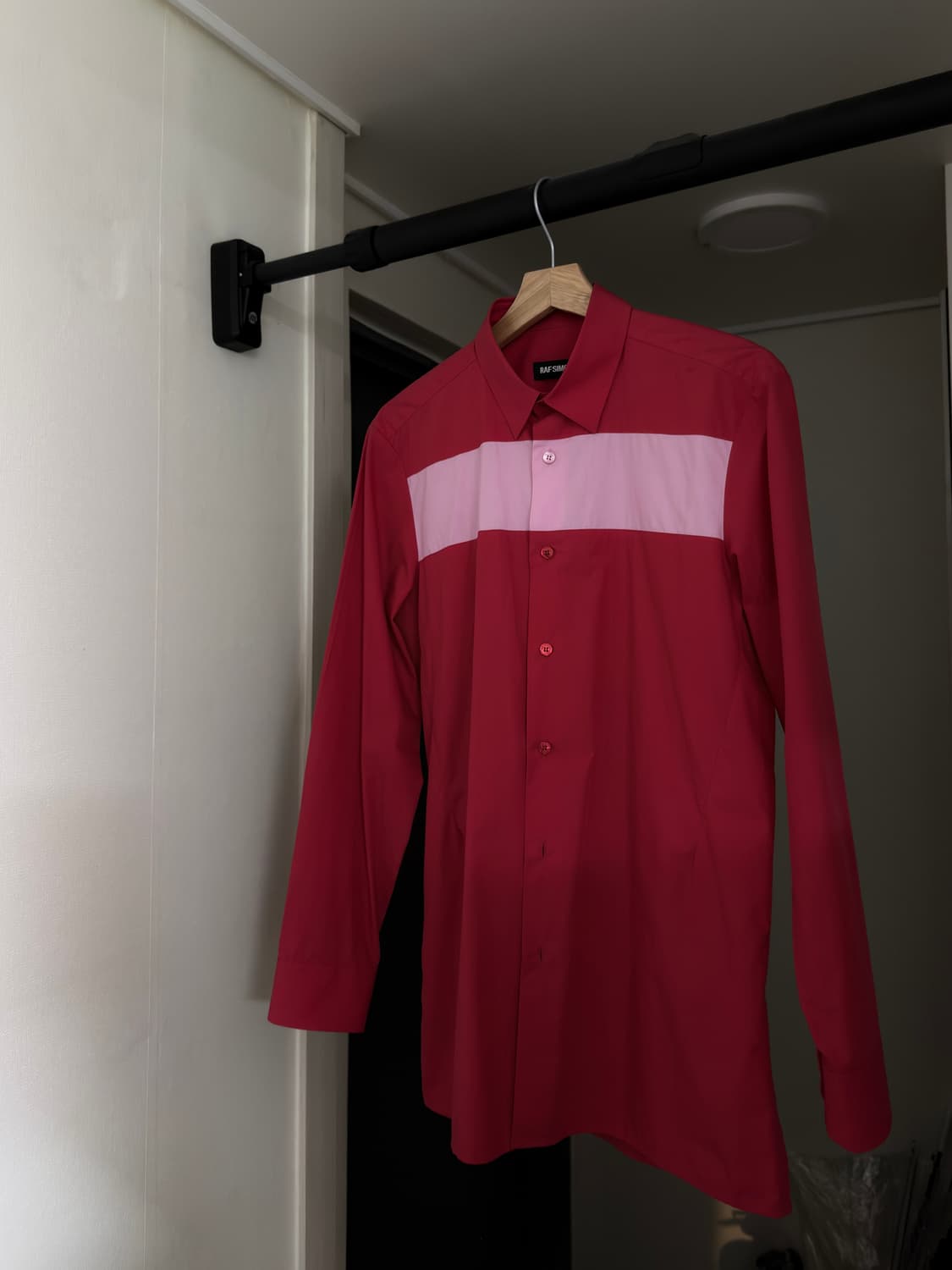 raf simons 컬러블록 셔츠 상품이미지5