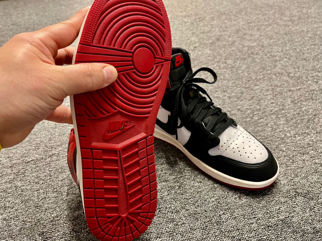 [275] 나이키 에어조던1 하이 블랙토  상품이미지6