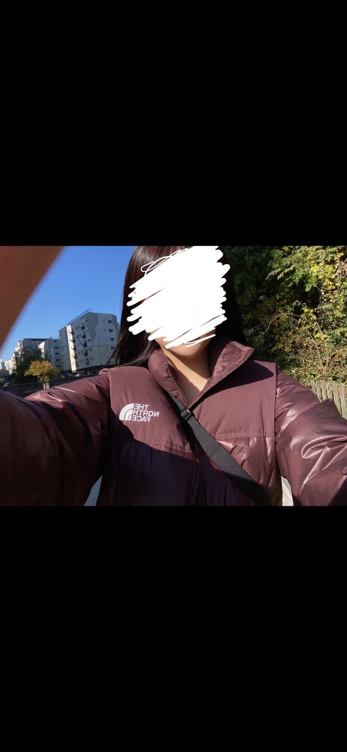 노스페이스 화이트 라벨 눕시 다운 코코아 브라운  상품이미지2