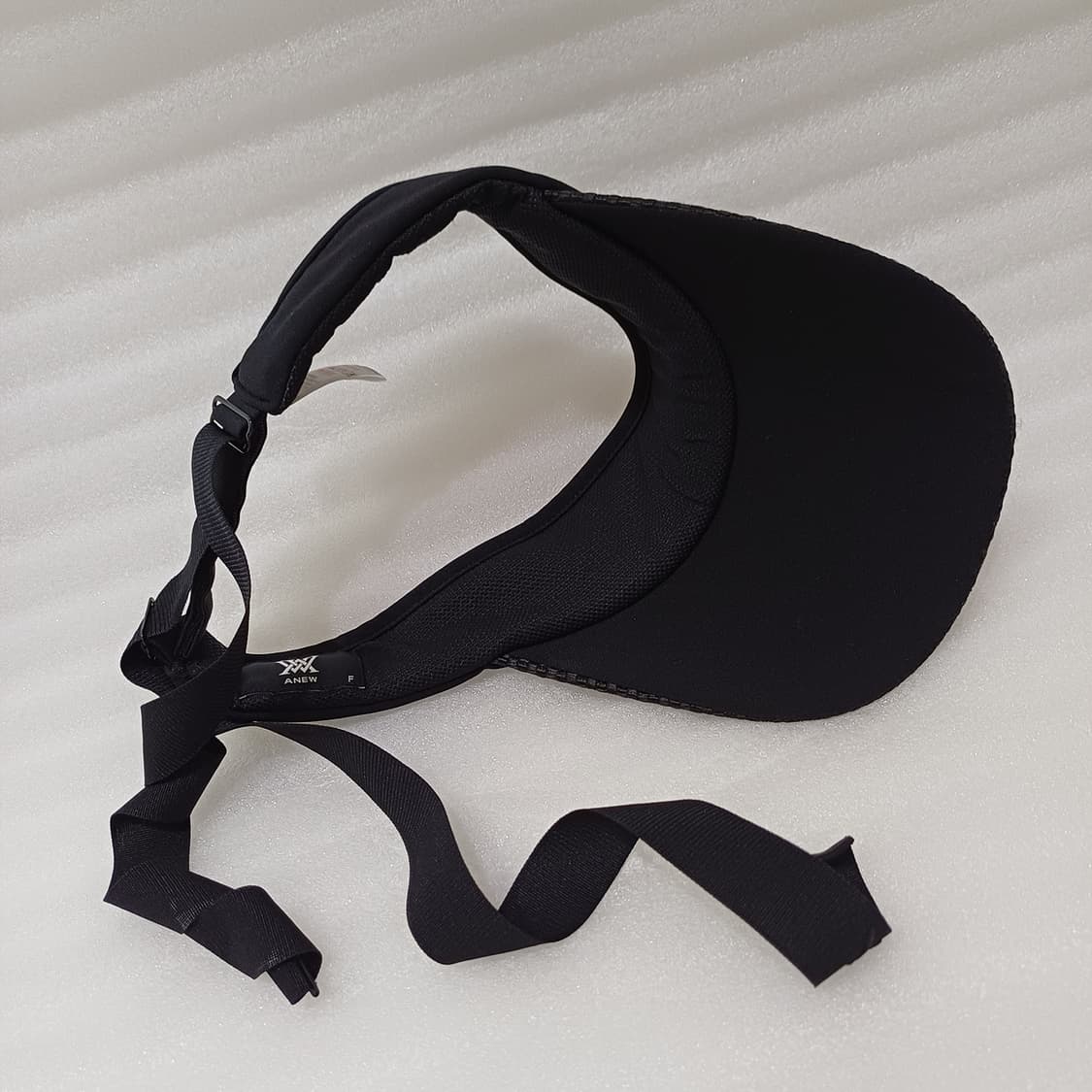 매장판 어뉴 골프 리본 썬캡 여성 모자 블랙 거의새것 사랑봉봉 상품이미지4