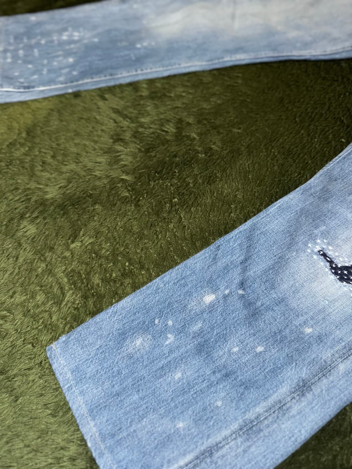 [32X30] 리바이스 514 재패니즈 사시코 커스텀 데님 팬츠 상품이미지6