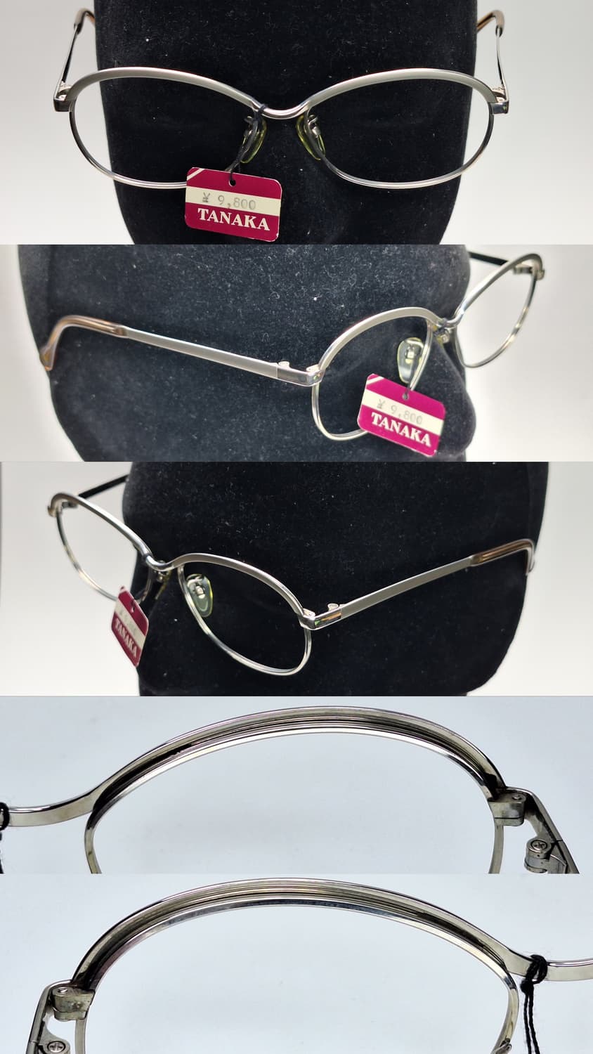 데드스톡/Vista M-390 선플래티늄 SPM 안경테 52mm 백금합금 상품이미지5