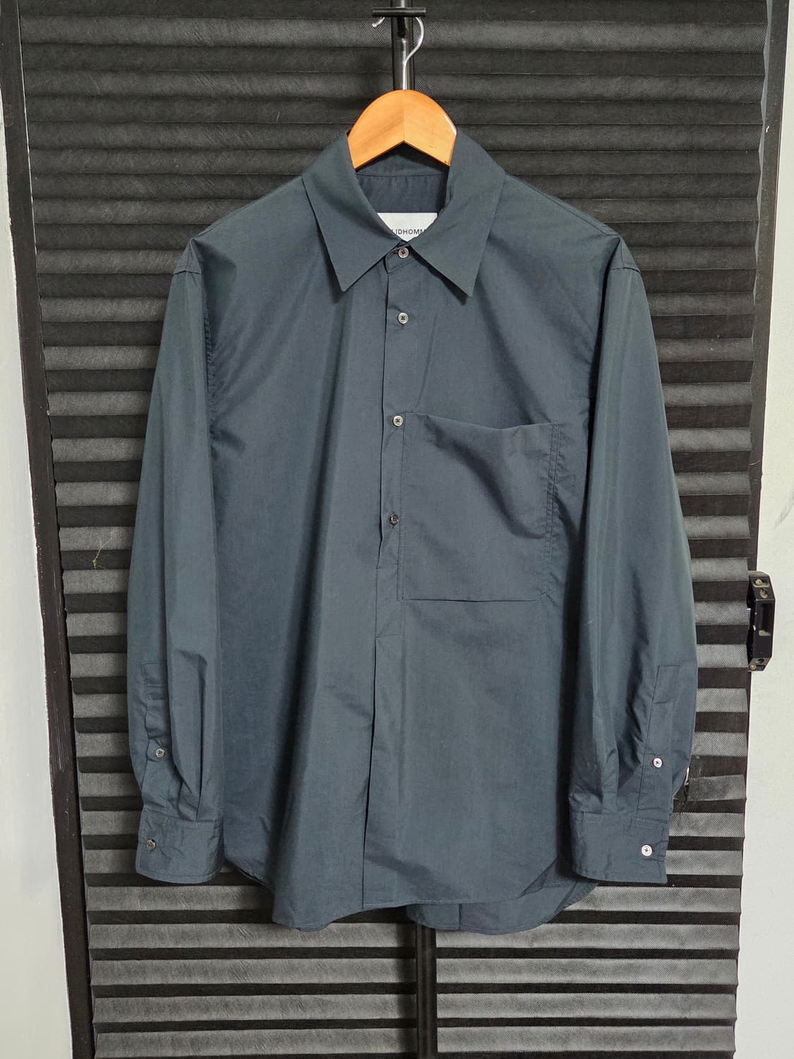 (정품) [솔리드옴므] 언발란스 빅 포켓 하프 셔츠 | 00158 상품이미지1