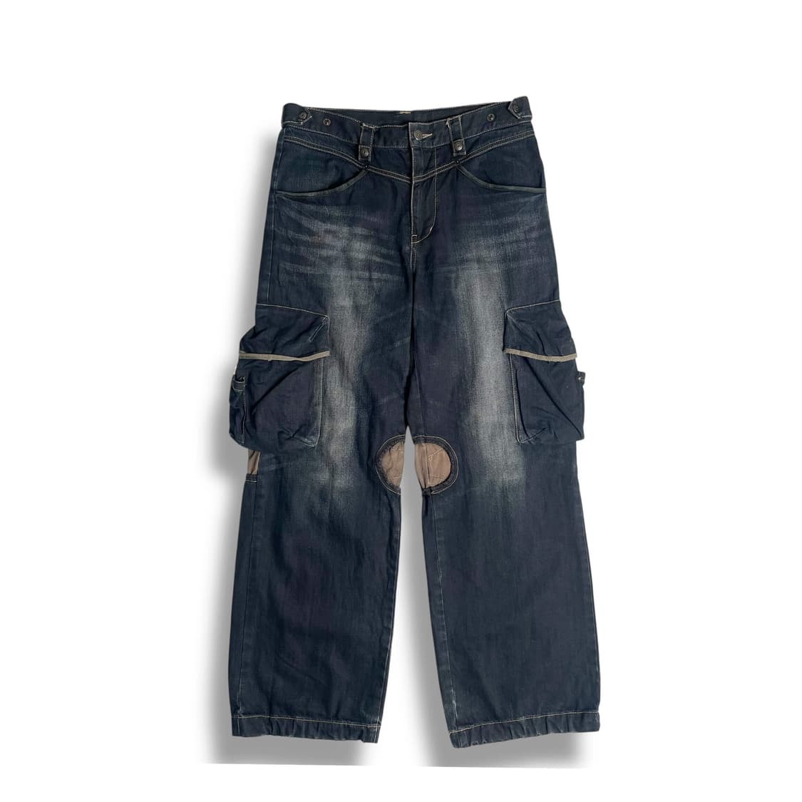 PPFM 카고 포켓 데님 팬츠 상품이미지1
