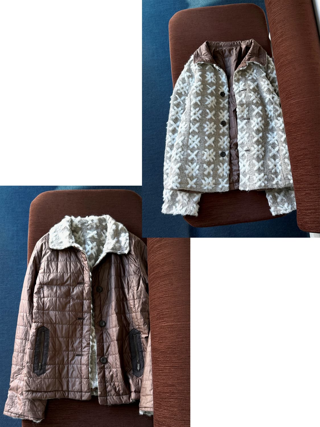 2way Reversible design single jacket 상품이미지1